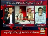 Kashif Abbasi plays video of Hamza Shahbaz & bashes his statement 