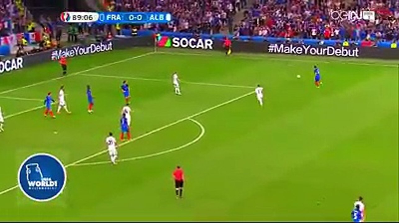 France 2 × 0 Germany EURO 2016
