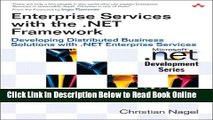 Read Enterprise Services with the .NET Framework: Developing Distributed Business Solutions with
