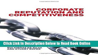 Read Corporate Reputation and Competitiveness  Ebook Free