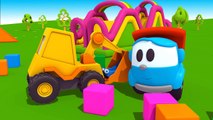 Leo the Truck - Meet SKOOP - Toy Trucks Cartoons for Kids Tutitu style