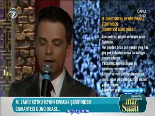 M.Zahid Kotku evradı Cumartesi duası Ramazan 2016