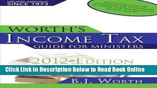 Read Worth s Income Tax Guide for Minister s  Ebook Free