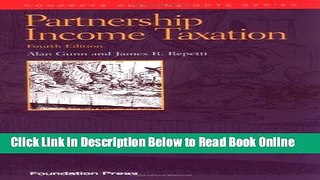 Read Partnership Income Taxation (Concepts   Insights)  Ebook Free