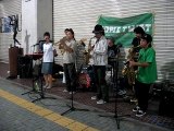 Shibuya - Band on street