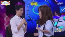 Song Joong Ki on Happy Camp China TV Show with Kang Moyoen..so Funny and Happy!