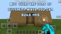 Minecraft PE [0.15.1]BUILD AN EASY PISTON DOOR! [TUTORIAL]