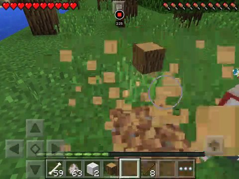 Minecraft Surrival Adventures - Punching Wood To Craft 100 Oak Wooden Planks [9]