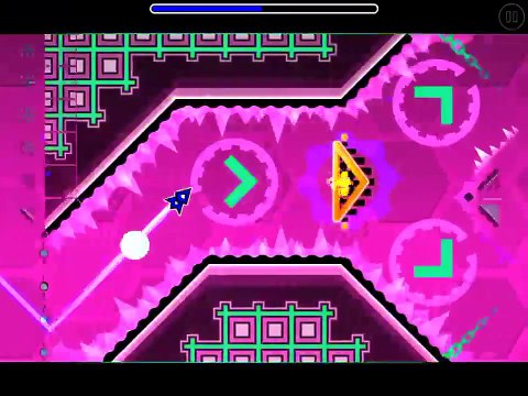 Geometry Dash - Blast Processing 100% Complete [All Coins] - Kevinvill 23