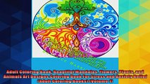 READ book  Adult Coloring Book Beautiful Mandalas Flowers Plants and Animals Art Designs Coloring  FREE BOOOK ONLINE