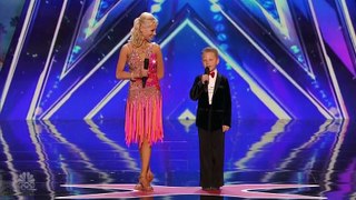 America's Got Talent 2016 Alla & Daniel Novikov Mother Son Dance Duo Full Audition S11E02