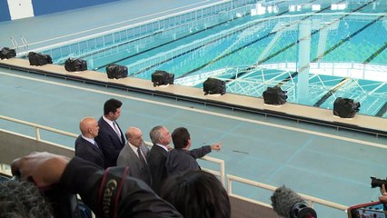 Michel Temer visita o Parque Olímpico