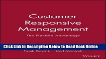 Download Customer Responsive Management: The Flexible Advantage (Total Quality Management)  PDF Free