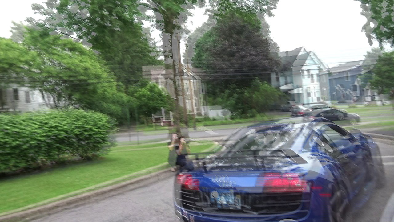 Just Married...ride off in R8