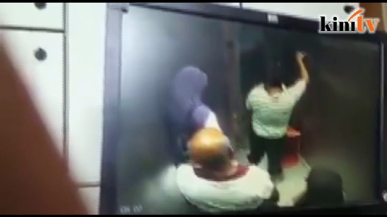 Sexual predator in lift caught on CCTV