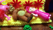 Peppa Pig poops in toilet Toys playset Playdoh doctors case Peppa Pig poop fun episode ne
