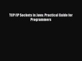 [PDF] TCP/IP Sockets in Java: Practical Guide for Programmers Read Online