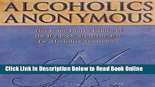 Read Alcoholics Anonymous The Big Book Audios 4th Edition on CD  PDF Free
