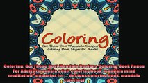 FREE DOWNLOAD  Coloring Get These Best Mandala Designs Coloring Book Pages For Adults mandala adult  FREE BOOOK ONLINE
