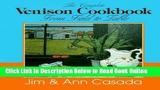 Read Complete Venison Cookbook  Ebook Free