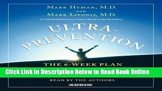 Download Ultraprevention: The 6-Week Plan That Will Make You Healthy for Life  Ebook Online