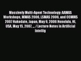 [PDF] Massively Multi-Agent Technology: AAMAS Workshops MMAS 2006 LSMAS 2006 and CCMMS 2007