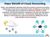 How Cloud Accounting Helps Small Businesses Attract Investments