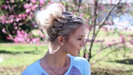 waterfall-bun-updo-cute-girls-hairstyles