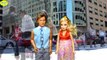 Barbie is pregnant with twins and gives a birth Visit hospital funny video with disney dol