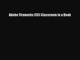 Read Adobe Fireworks CS5 Classroom in a Book PDF Online