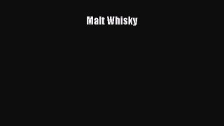 Read Books Malt Whisky ebook textbooks