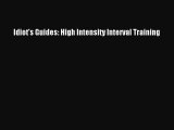 [Download] Idiot's Guides: High Intensity Interval Training Ebook Free