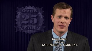 Goldberg & Osborne Over 25 Years TV Commercial