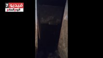 بالفيديو.. مياه الصرف الصحى تعرض سكان شارع سعد نافع فى البساتين للخطر