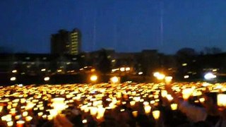 Virginia Tech Candlelight Vigil, 4/17/07