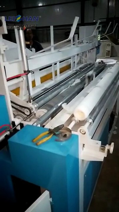 Toilet tissue paper roll rewinder machine
