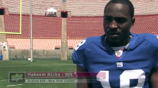 Upper Deck Interviews Hakeem Nicks, NFL No. 29 Draft Pick