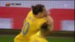 Football Star: Zlatan Ibrahimovic - Amazing Bicycle (Sweden 4-2 England)