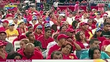 Maduro: "El referendo revocatorio será el próximo año y punto"