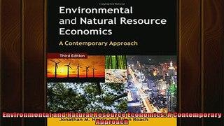 Enjoyed read  Environmental and Natural Resource Economics A Contemporary Approach
