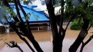 Flooding in Cainta Rizal PI Sept 26,2009