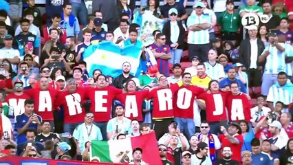 Error Cortan Himno De Chile Y Ponen a Pitbull contra Argentina Copa America Centenario [2016]