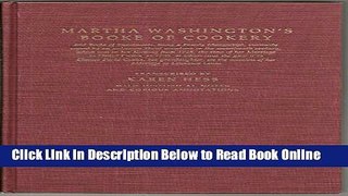 Download Martha Washington s Booke of Cookery  Ebook Online