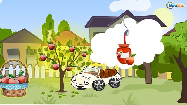 Akıllı arabalar Polis arabası - İtfaiye Arabaları - Ambulans. Eğitici Çizgi Filmleri Türkçe İzle