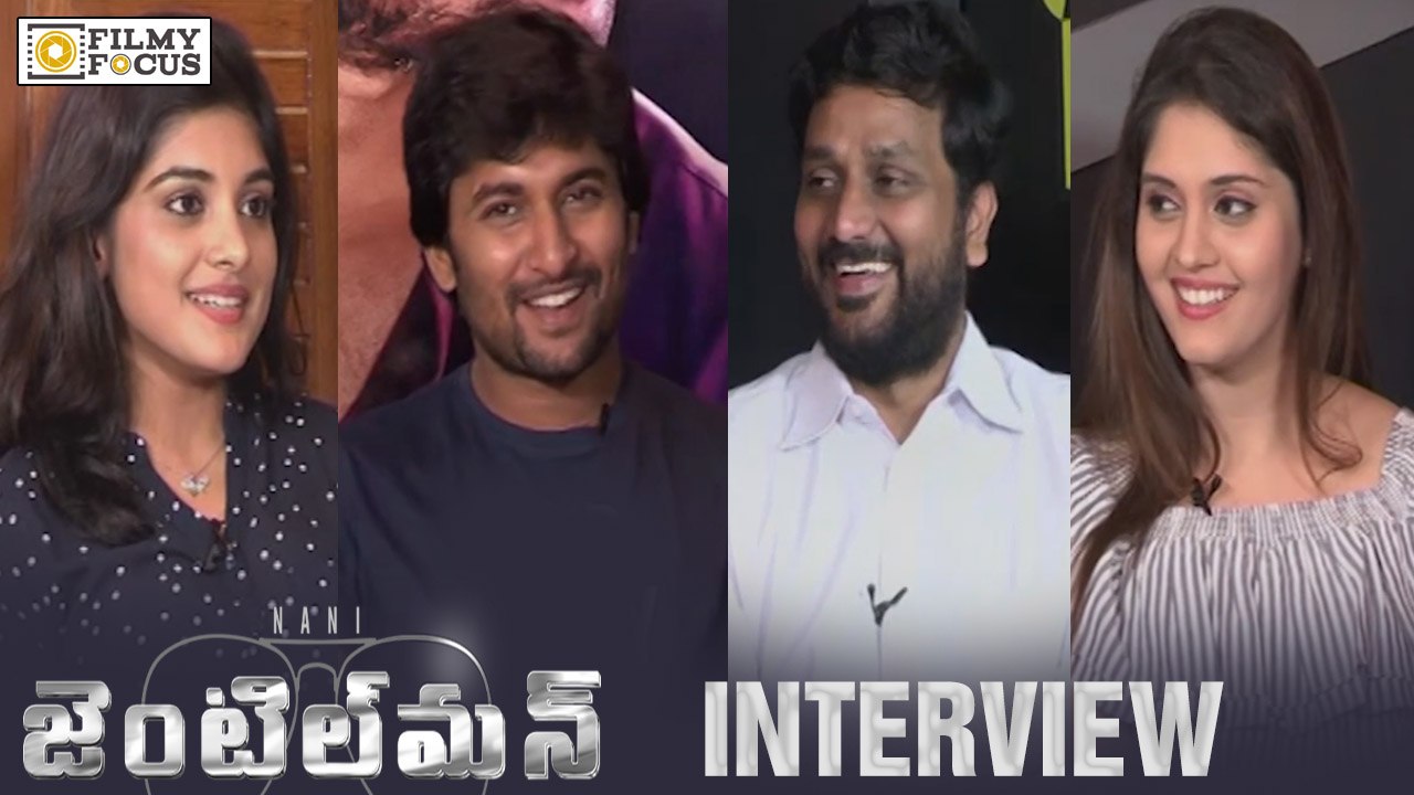 Gentleman Movie Team Interview || Nani, Niveda, Surabhi, Srinivas Avasarala - Filmyfocus.com