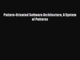 Read Pattern-Oriented Software Architecture A System of Patterns Ebook Free