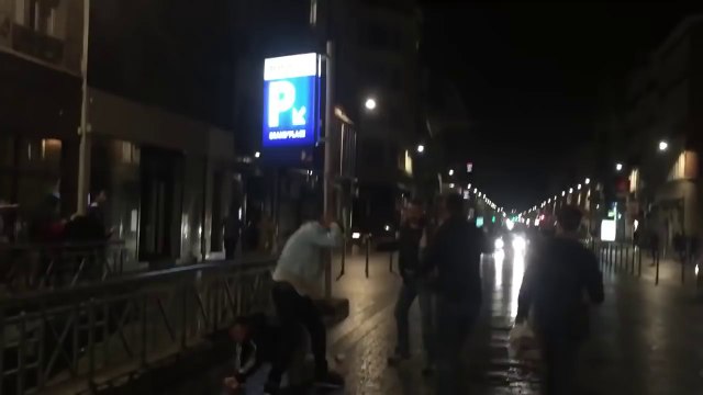 Bagarre entre hooligans Russes et Anglais à Lille - Euro 2016