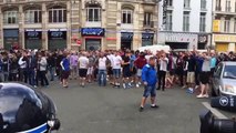 Clashs entre Hooligans Russes et Anglais à Lille - Euro 2016