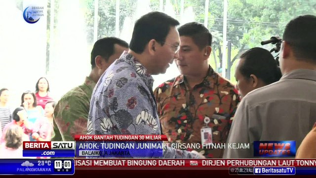 Ahok Bantah Aliran Dana Rp 30 Miliar ke Teman Ahok