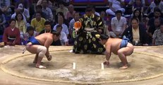 Amuru vs Tosayutaka Day 15 Sumo Nagoya Basho July 2014